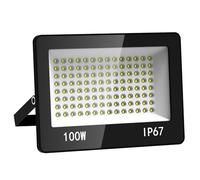 HAPYLUMI Focos Led Exterior 100W, Foco LED 10000LM Luces led Exterior 6500K Blanco Frío Proyector LED Exterior IP67 Impermeable Luz de Seguridad Exterior para Terraza Jardín Patio