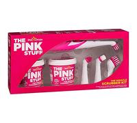 Har London Fashion The Miracle Scrubber Kit The Pink Stuff Star Drops - Juego de cepillo de limpieza eléctrico con 2 potes de pasta de limpieza y 4 cabezales de limpieza