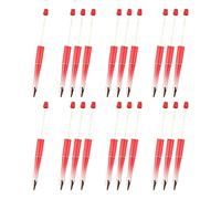 harayaa 20 Bolígrafos con, Bolígrafos de Punta Redonda, Estilo Creativo, Fáciles de Usar para Exámenes, Apuntes Infantiles Y Oficina, Rojo