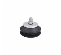harayaa Manipulador de Vacío con Diseño Bellows Ventosa Resistente a Temperaturas y Materiales Múltiples Reforzado en Caucho Nitrilo y Metal Adecuado para, ZP3E-T125BMN-AL16