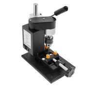 HarBin-Star - Taladro de mesa, taladro de pie, velocidad ajustable de 7 velocidades, rango de sujeción 0,6 - 6 mm, para núcleo de oliva, madera, plástico, acrílico, PVC