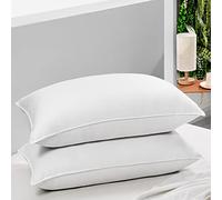 HARBOREST Juego de 2 Almohadas de Cama de tamaño estándar, colección de Hotel de Lujo, Almohadas alternativas para Dormir, 20 x 26 Pulgadas