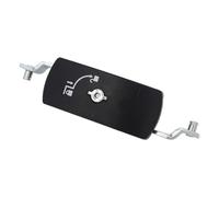 Hardware MS838, cerradura plana, caja de Motor de fábrica, puerta de gabinete, máquina de compresión eléctrica, 1 Uds.(MS838-1-13-04lock Sub-Black)
