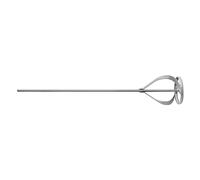 HARDY Agitador de Construcción Compatible Universal Para Taladros Comunes Para la Preparación de Adhesivos Pinturas Morteros Duros Doble Espiral Fabricado en Acero Inoxidable 100x600mm