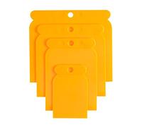 HARDY Espátulas Flip-Flops Juego de Plástico de 4 Piezas Agujeros de Parche Perilla de desnivel Trabajo Pesado Fácil de Limpiar Preciso