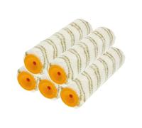 HARDY WORKING TOOLS: rodillo de pintura de 25 cm, 5 piezas. Maxprofi 48 mm para acrílicas y silicáticas, 12 mm para silicona y poliamide para látex o cerámicas. Kit profesional.