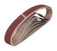 HARFINGTON 2 correas de lijado de 48 pulgadas, 6 piezas de lija de óxido de aluminio de grano 36, lijadora abrasiva para carpintería, pulido de metal, afilador de cuchillos