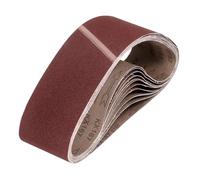 HARFINGTON 4 correas de lijado de 36 pulgadas, 12 piezas de grano 150 de óxido de aluminio abrasivo para lijadora para carpintería, pulido de metal, afilador de cuchillos