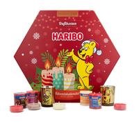 Haribo calendario de adviento velas perfumadas, 10 velas votivas, 12 v
