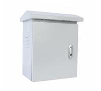 Harilla Caja Estanca Impermeable Caja de Conexiones Eléctricas Gabinete de Distribución Armario Exterior con Cierre Sellado y Cubierta Contra Lluvia en Acero, 300x250x160mm