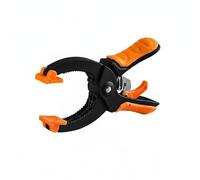 Harilla de Trinquete Herramienta para Carpintería Ajuste Automático Almohadillas de PE Antideslizante Mecanismo de Liberación Rápida Nailon Resistente, 6 Pulgadas, Mango Suave