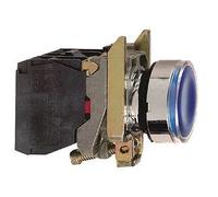 Harmony XB4 Botón Plano Azul LED 24V, XB4BW36B5