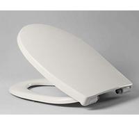 Haro - Asiento de inodoro Passat c0202y con tapa de cierre y para desagüe Bisagra de acero inoxidable), 1 pieza, diseño de flor de las nieves, 512135