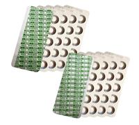 harren24 Pastillas de prueba (Rapid) Combi Valor en pH (Rojo Fenol), Cloro libre brome (DPD1) Comprobador de agua de piscina, 2x30, 2x50, 2x100, 2x250 pieza (2x50 Pastillas)
