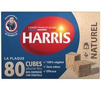 HARRIS 80 cubos de encendedores naturales - Juego de 3