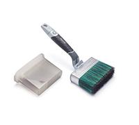Harris Pincel de Pintura de Cuello de Cisne para Exteriores para cobertizos y Vallas, 120 mm