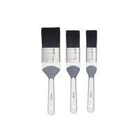 Harris Seriously Good - Juego de 3 Pinceles Planos Brillantes, 2,5 cm, 3,8 cm, 5 cm, angulares
