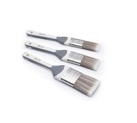 Harris Seriously Good - Pinceles de Pintura para Paredes y techos sin pérdida, Paquete de 3 Pinceles, 1 Pulgada, 1.5 y 2 Pulgadas