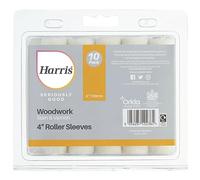 Harris Seriously Good Woodwork Stain and Barniz 10.2 cm Mini Roller Sleeve 10 unidades