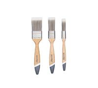 Harris Ultimate Walls & Ceilings - Juego de 3 pinceles de pintura planos, 0.5 pulgadas, 1 pulgada, 1.5 pulgadas