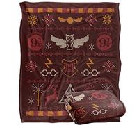 Harry Potter and The Deathly Hallows Part 2 Harry Potter Icon Pattern Manta súper Suave con Tacto Sedoso - 152 x 127 cm