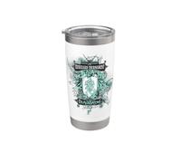 Harry Potter Beauxbatons Crest Vaso térmico de acero inoxidable de doble pared