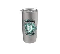 Harry Potter Beauxbatons Crest Vaso térmico de acero inoxidable de doble pared