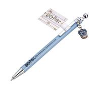 Warner Bros. – Bolígrafo – Harry Potter: Escudo Ravenclaw – con colgante de cordero – Azul