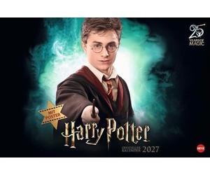 Harry Potter Broschur XL Kalender 2027: Wandkalender mit fesselnden Filmszenen aus den Harry Potter-Filmen. Broschürenkalender 2027 mit Poster zum Heraustrennen.