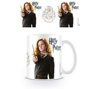 Harry Potter Ceramic Mug with Photograph of Hermione Granger and Hogwarts Crest