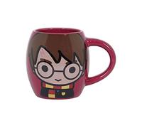 Harry Potter Chibi-Taza Oval, Marrón, 14 x 10.5 cm