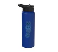 Harry Potter Death Eater Dark Mark Logo Stainless Steel Insulated Water Bottle