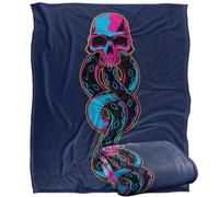 Harry Potter Death Eaters Dark Mark Manta súper Suave con Tacto Sedoso - 152 x 127 cm