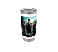 Harry Potter Deathly Hallows Part 2 Poster Vaso térmico de acero inoxidable de doble pared