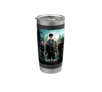 Harry Potter Deathly Hallows Part 2 Poster Vaso térmico de acero inoxidable de doble pared