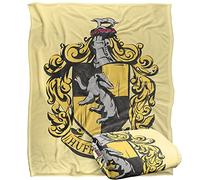 Harry Potter Drawn Hufflepuff Crest Manta súper Suave con Tacto Sedoso - 152 x 127 cm