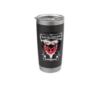 Harry Potter Durmstrang Crest Vaso térmico de acero inoxidable de doble pared