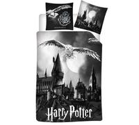 Harry Potter Funda De Edredón Reversible Hogwarts 2 Piezas 155 X 220 CM
