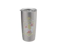Harry Potter Hand Drawn Ravenclaw Shield Vaso térmico de acero inoxidable de doble pared
