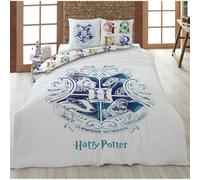 Harry Potter Hogwarts Cotone Copripiumino Letto 140x200 cm Warner Bros.