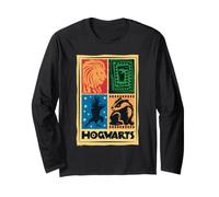 Harry Potter Hogwarts House Poster Manga Larga