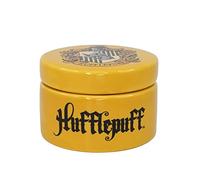 Harry Potter Hufflepuff - Caja redonda de cerámica para baratijas con tapa, decoración de 6 cm