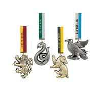Harry Potter Juego de decoración de Pared de 4 medallas de Las Casas de Hogwarts en Cinta de Tela