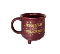 Harry Potter Kessel - Taza (diseño de Spells and Charm Design), en caja de regalo, 325 ml, producto oficial, color marrón