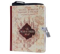 Insight Editions Diario Harry Potter: Mapa del Merodeador con cerradura y llave
