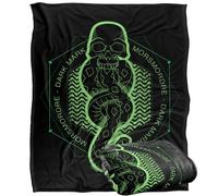 Harry Potter Morsmordre Dark Mark Icon Manta súper Suave con Tacto Sedoso - 152 x 127 cm