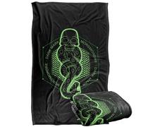 Harry Potter Morsmordre Dark Mark Icon Manta súper Suave con Tacto Sedoso - 91 x 147 cm