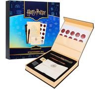 Harry Potter Set de Escritura Papeleria Bonita con Cuaderno Sobres Boligrafo Magico Pegatinas, Regalo Harry Potter para Niños Adolescentes Adultos