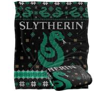 Harry Potter Slytherin Ugly Christmas Sweater Manta súper Suave con Tacto Sedoso - 152 x 127 cm