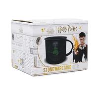 Harry Potter Taza de Trabajo para Adultos - 430 ml - Dark Arts - Taza Esmaltada - Apto para Lavavajillas y Microondas